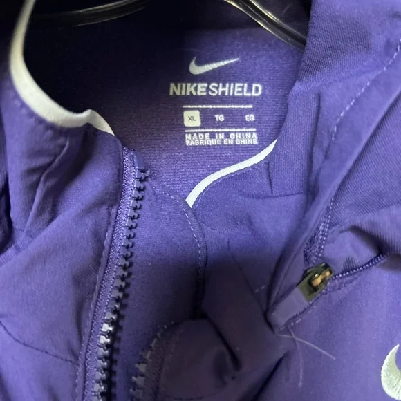 Nike Shield Purple Jacket •XL - Picture 2 of 4